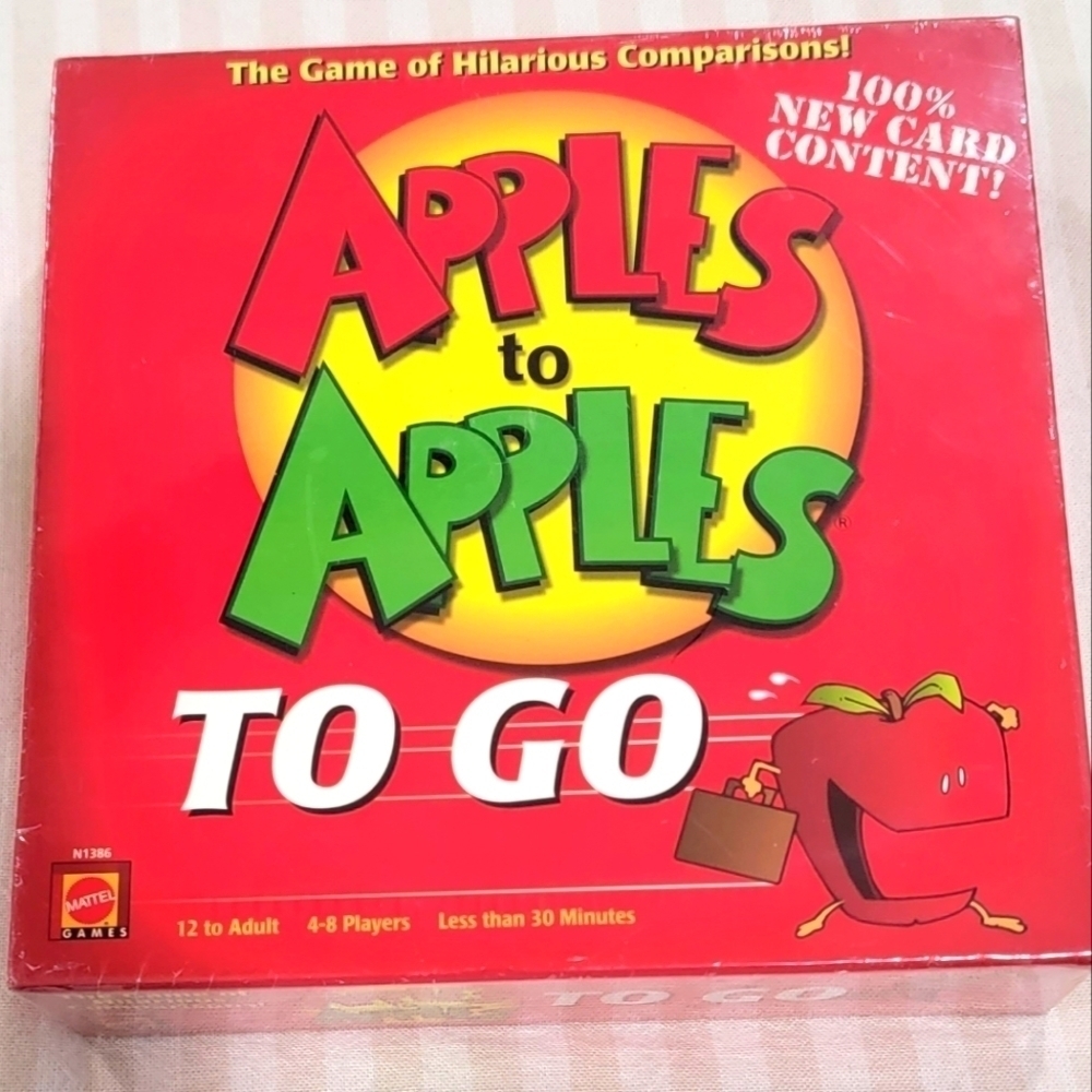 Apples To Apples Game NWT
